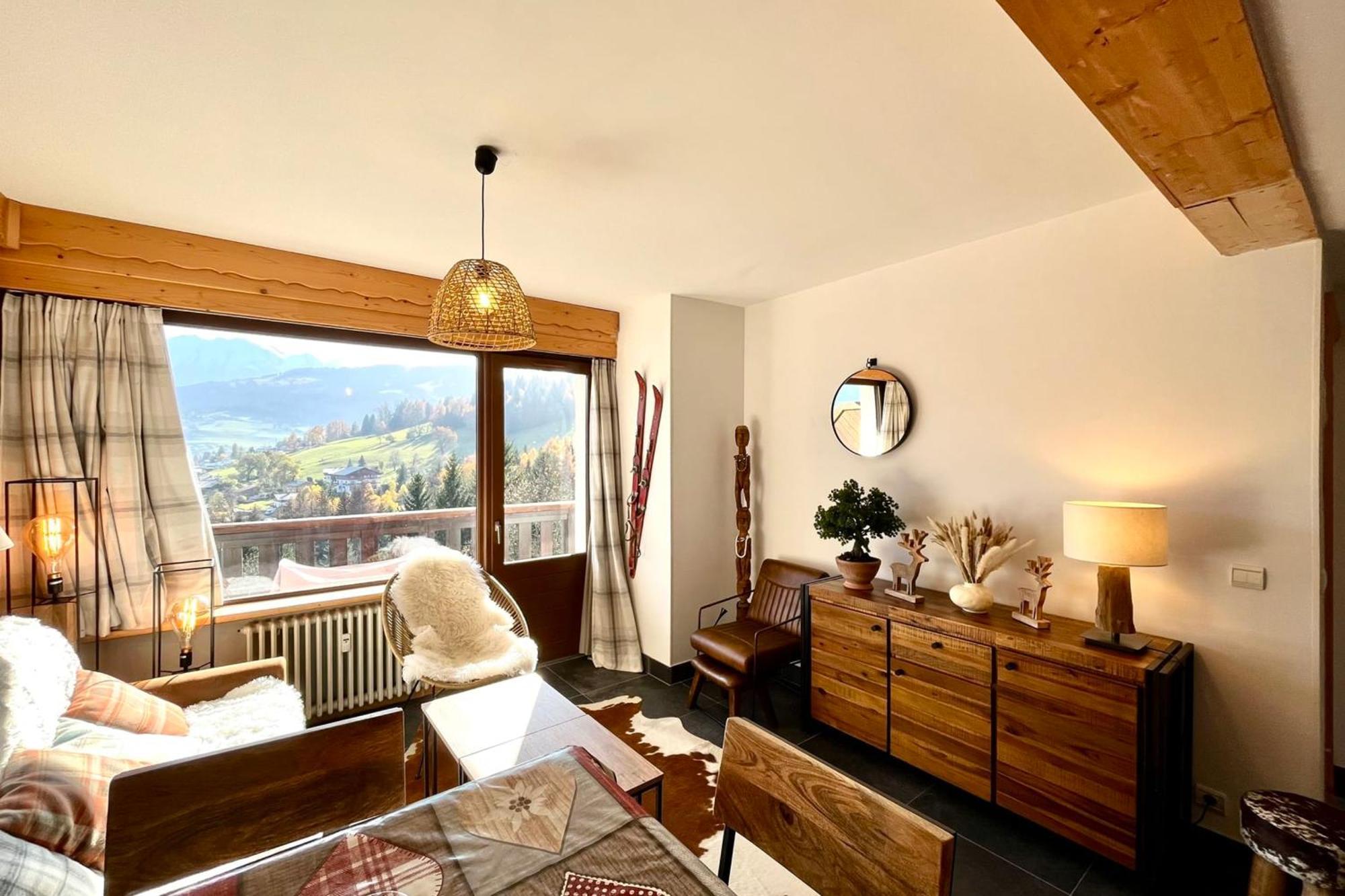 Superb Cosy Apartment With Balcony Combloux Exteriér fotografie